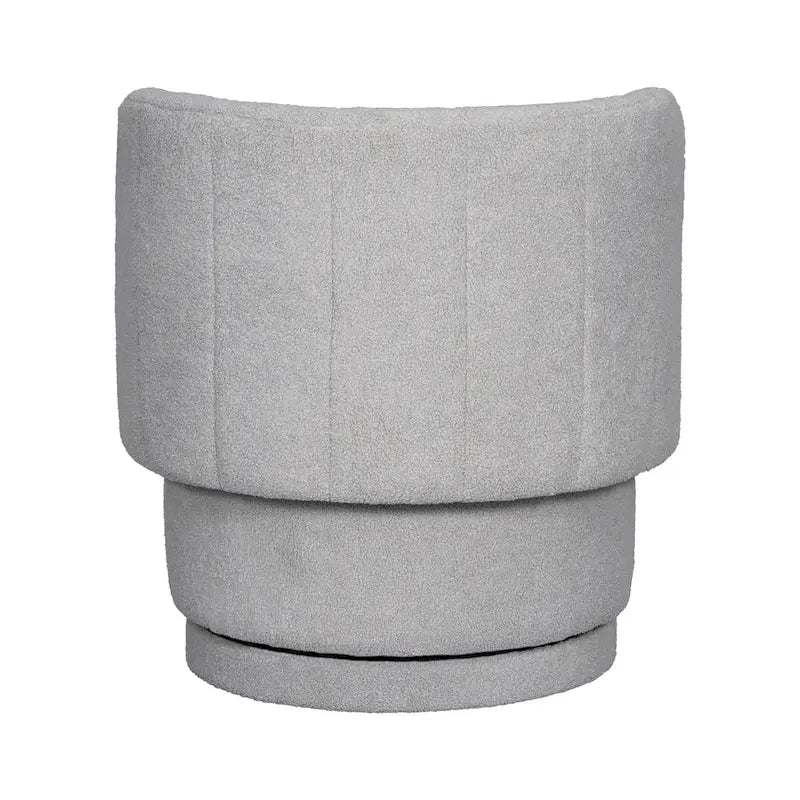 Fabric Swivel Accent Chair wStorage Space,for Living Room,Gray