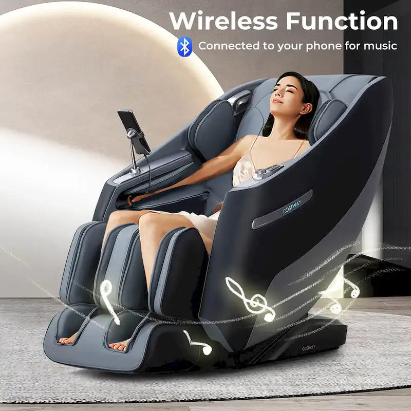 Zero Gravity Track Full Body Massage Chair with Waist
