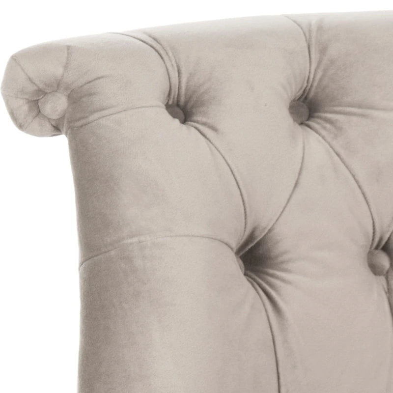 Natural Cream Tufted Chair - 26.4 x 24.2 x 27