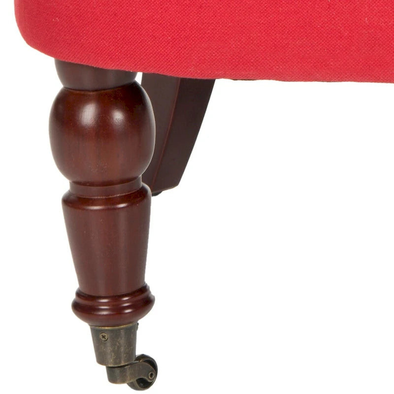 Natural Cream Tufted Chair - 26.4 x 24.2 x 27