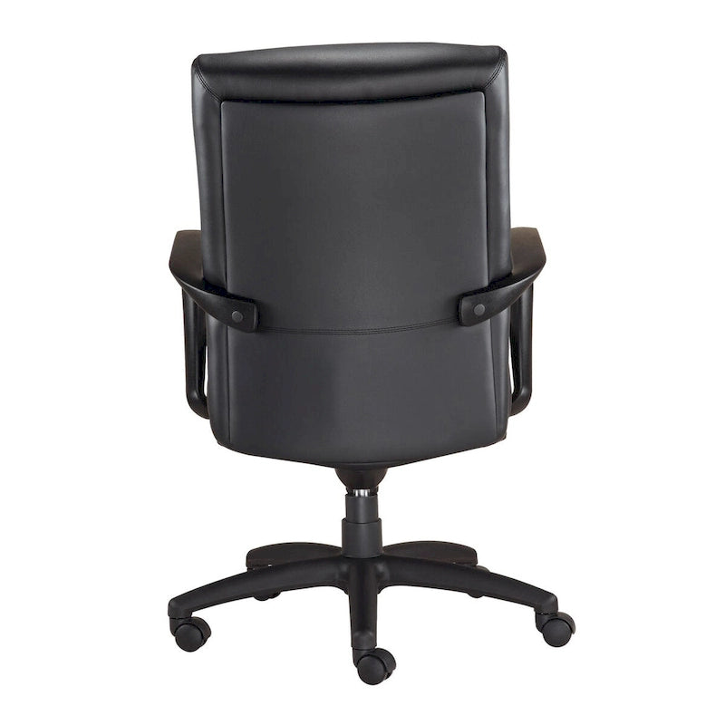 Modern Dark-Toned Style Leather Executive Chair