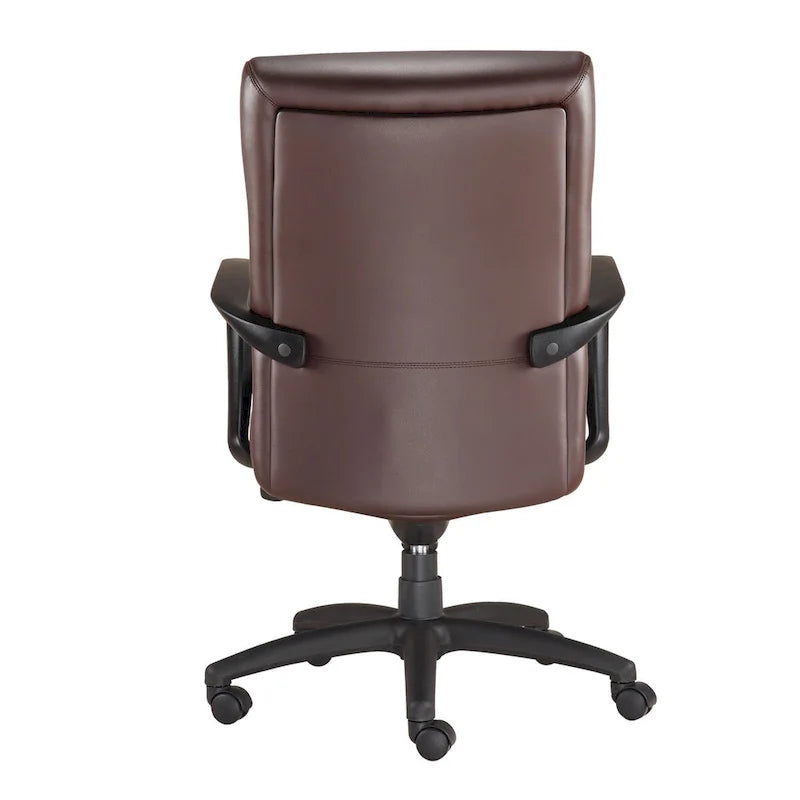 Modern Dark-Toned Style Leather Executive Chair
