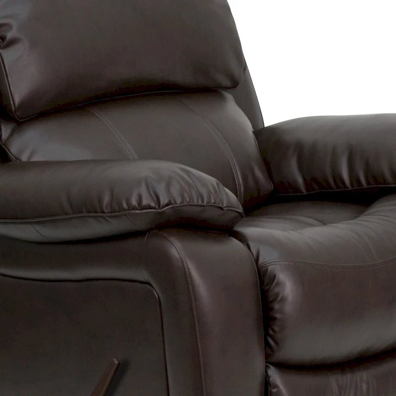 Sophisticated Dark Tones Rocker Recliner