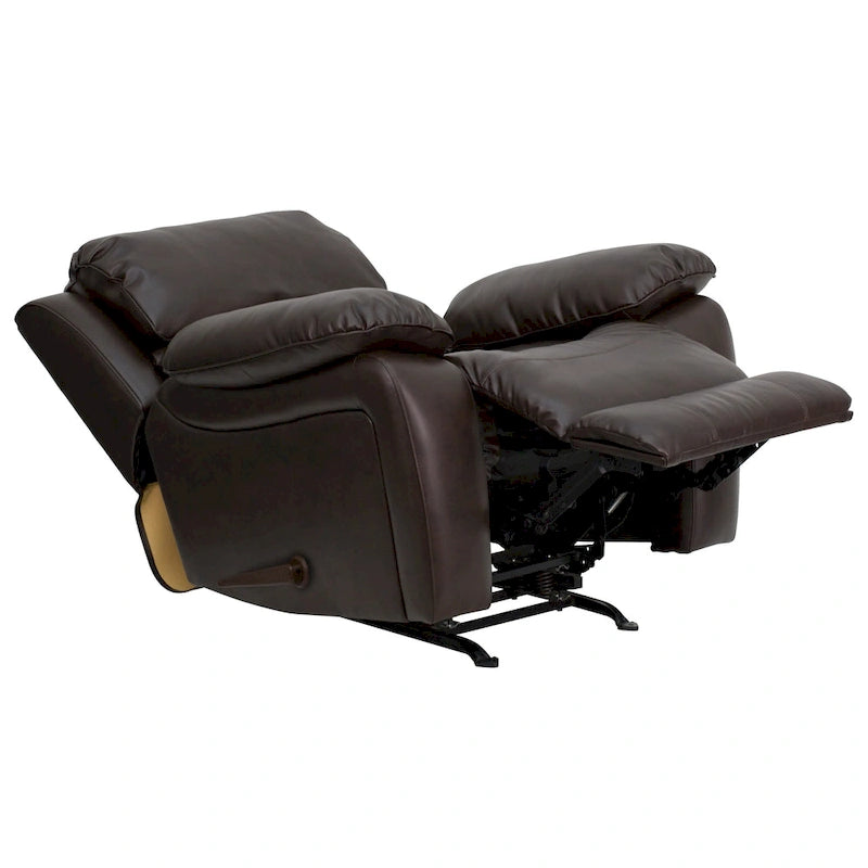 Sophisticated Dark Tones Rocker Recliner