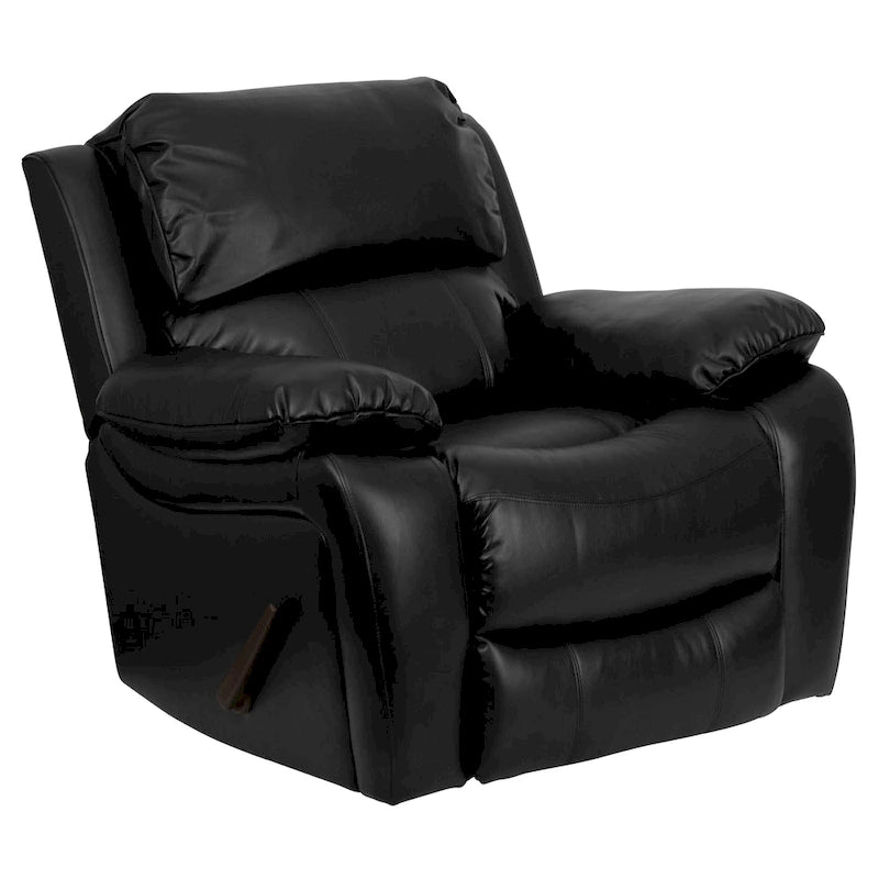 Sophisticated Dark Tones Rocker Recliner