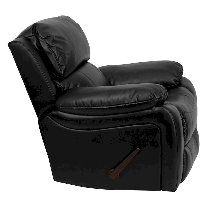 Sophisticated Dark Tones Rocker Recliner