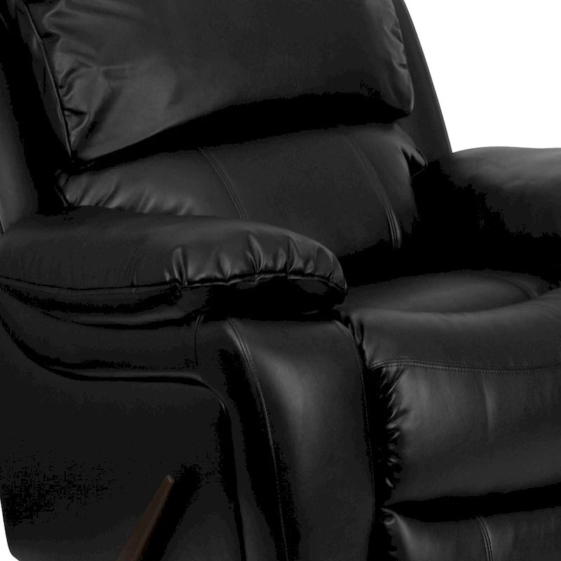 Sophisticated Dark Tones Rocker Recliner