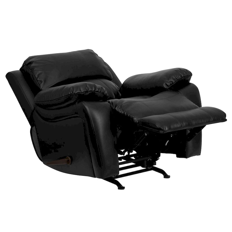 Sophisticated Dark Tones Rocker Recliner